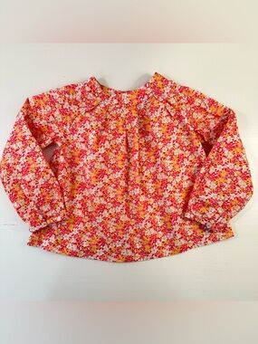 Jacadi Liberty Print Floral Top 24M